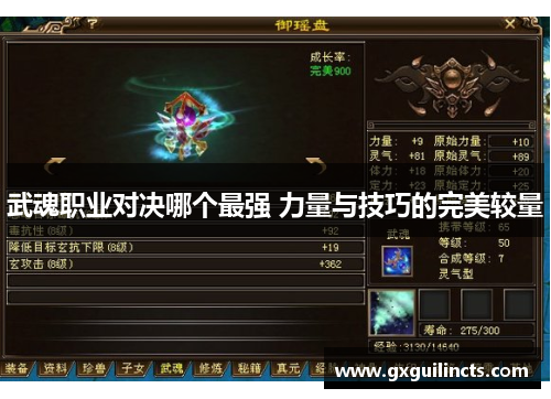 武魂职业对决哪个最强 力量与技巧的完美较量